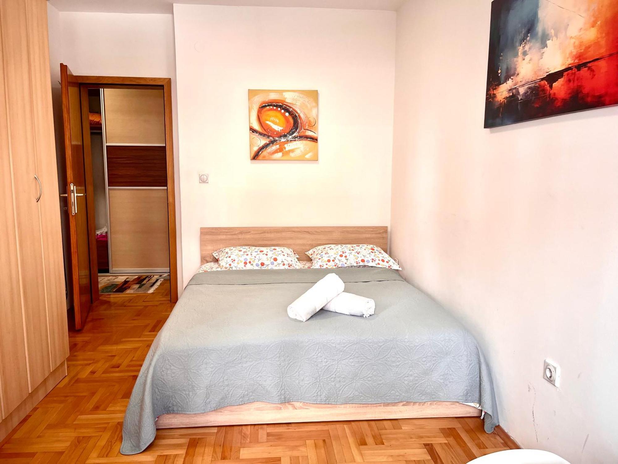 Nancy Apartment Skopje Bagian luar foto