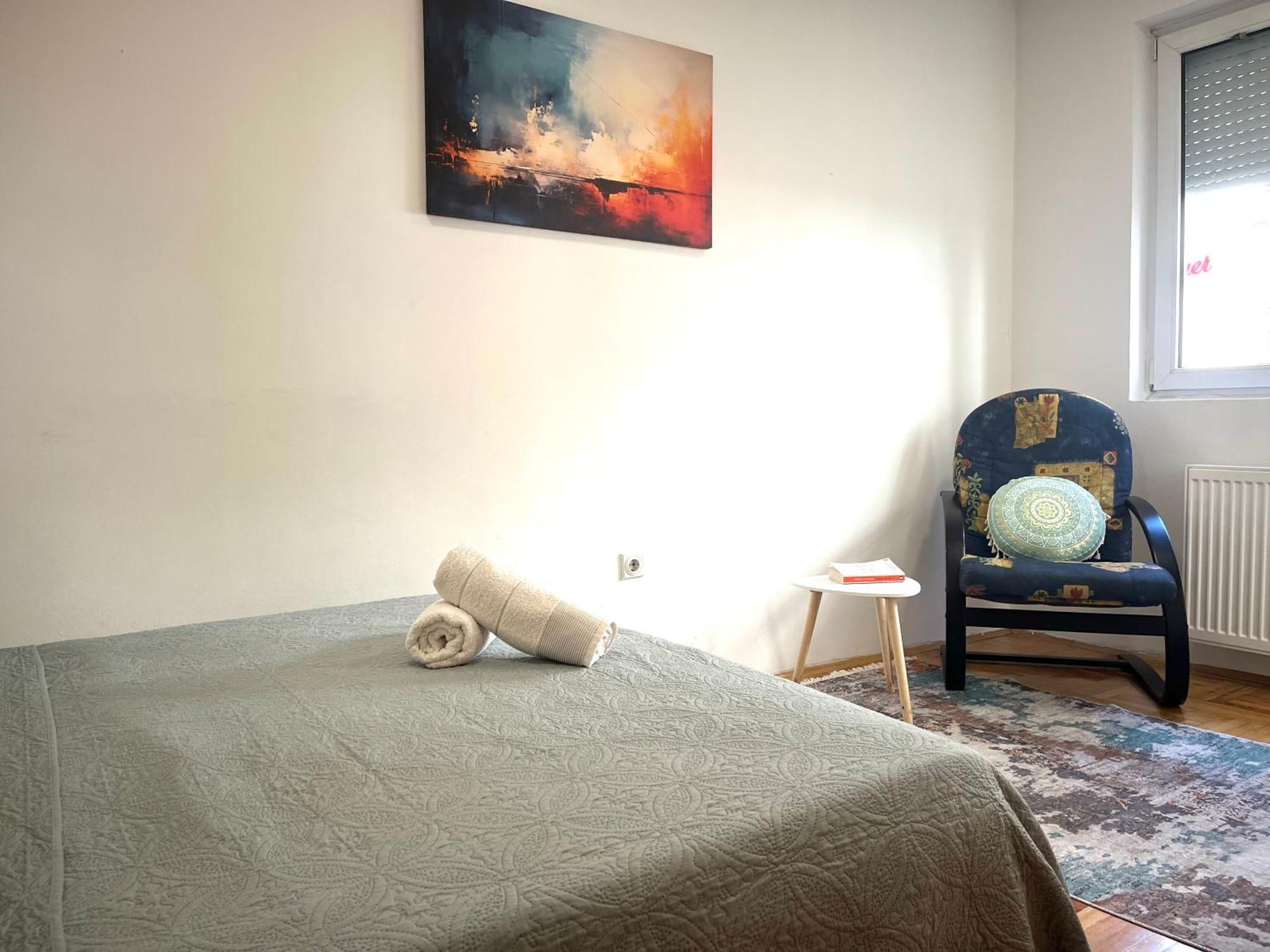 Nancy Apartment Skopje Bagian luar foto